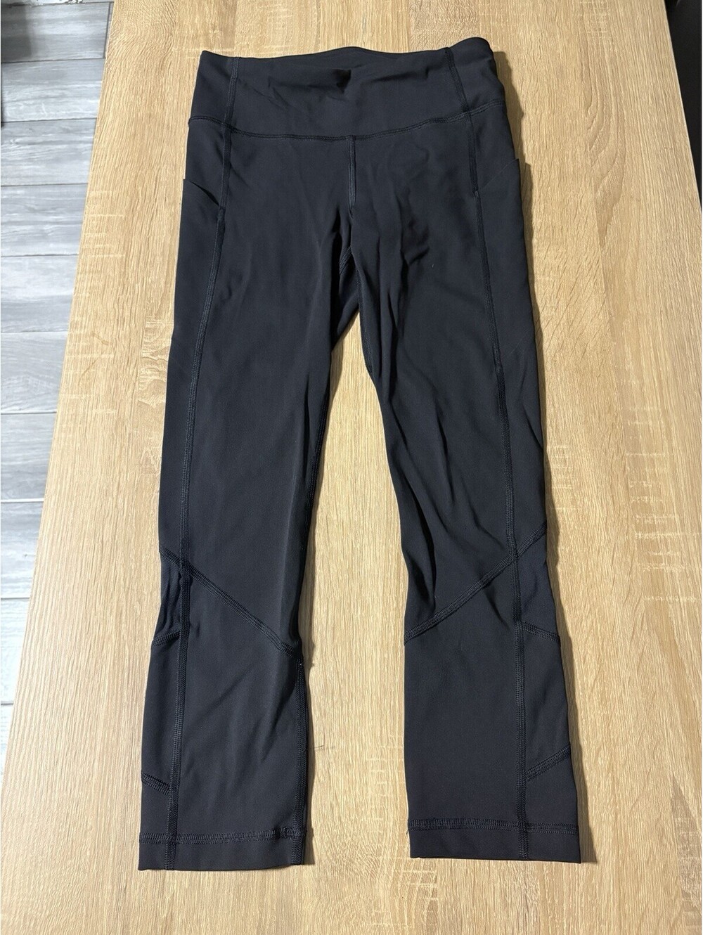 Lululemon Pace Rival Crop Full-On Luxtreme 22" Black size 2